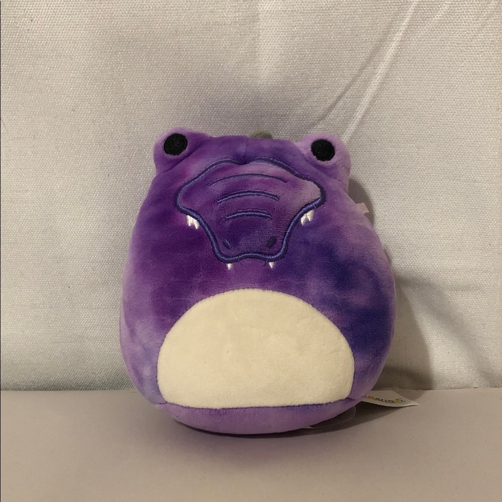 Squishmallow Exotic Animals Dove the Purple Crocodile 5”